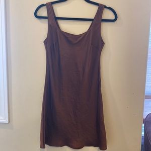 Aritzia Wilfred Satin Mini Dress